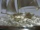 The Sailboat Of Silver970 Of Japan.  50g/ 1.  76oz.  Japanese Antique Other Antique Sterling Silver photo 9
