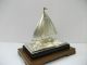 The Sailboat Of Silver970 Of Japan.  50g/ 1.  76oz.  Japanese Antique Other Antique Sterling Silver photo 1