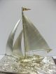The Sailboat Of Silver970 Of Japan.  50g/ 1.  76oz.  Japanese Antique Other Antique Sterling Silver photo 4