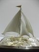 The Sailboat Of Silver970 Of Japan.  50g/ 1.  76oz.  Japanese Antique Other Antique Sterling Silver photo 6