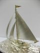 The Sailboat Of Silver970 Of Japan.  50g/ 1.  76oz.  Japanese Antique Other Antique Sterling Silver photo 8