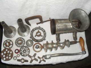 Rare Suffolk Iron Foundry 22 Screw Down Chopper/grinder/sausage Stuffer England photo