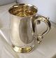 Quality,  George Iii Style Solid Silver Pint Tankard,  1989,  283.  5gm (10oz) Cups & Goblets photo 3