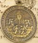 Antique Coronation Our Lady Of Guadalupe Mexico Basilica Bronze Medal The Americas photo 3