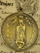Antique Coronation Our Lady Of Guadalupe Mexico Basilica Bronze Medal The Americas photo 4