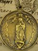 Antique Coronation Our Lady Of Guadalupe Mexico Basilica Bronze Medal The Americas photo 6