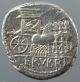 L.  Rubrius Dossenus,  Silver Denarius,  Veiled Juno,  Triumphal Chariot,  87 Bc Roman photo 1