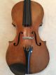 Rare Old Fine Antique 19th C Violin Otto Bausch Label Professional W/ Case Viola String photo 9