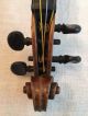 Rare Old Fine Antique 19th C Violin Otto Bausch Label Professional W/ Case Viola String photo 4