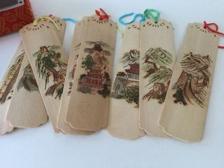 China Classical Wood Wooden Bookmarks Hand Carved photo