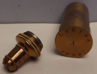 Microscope [ Objective ] Compound { Brass } Canister [ 1 Inch & 2 Inch ] photo