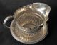 Antique Silver Cream Jug And Tray. Sterling Silver (.925) photo 1