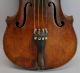 Antique German 4 Quarter Violin Finish Rosewood Pegs String photo 9