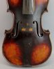 Quality Early Antique 4/4 Figured Maple Violin String photo 6