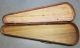 Antique Late 1800 ' S Gsb George S Bond Wooden Black Coffin Violin Case 31.  25 