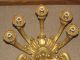 Very Fine & Large French Louis Xiv Style Gilt Bronze Five Light Wall Sconce Chandeliers, Fixtures, Sconces photo 3