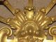 Very Fine & Large French Louis Xiv Style Gilt Bronze Five Light Wall Sconce Chandeliers, Fixtures, Sconces photo 4