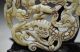 Chinese Old Jade Hand Carved Hollow Dragon & People Jade Tablets Other Chinese Antiques photo 1