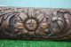 Early 19th C.  Gothic Wooden Oak Panel Frieze With Flower Carvings C1820s Other Antique Woodenware photo 5