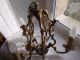 French Vintage 5 Light Bird Cage Chandelier Ornate Bronze Classic Interior Chandeliers, Fixtures, Sconces photo 4