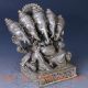 Chinese Silver And Copper Hand - Carved Like Nose Fortuna Statue Gd4040 Figurines & Statues photo 4