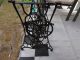 Antique Singer Treadle Sewing Machine Cast Iron Base With Rollers Sewing Machines photo 2