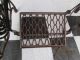 Antique Singer Treadle Sewing Machine Cast Iron Base With Rollers Sewing Machines photo 5