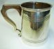 Small Antique Solid Silver Tankard Birmingham 1915 - 111g Cups & Goblets photo 2