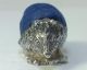 Vintage Hallmarked Sterling Silver Hedgehog Pin Cushion – 1991 By Doubar Other Antique Sterling Silver photo 5