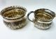 Matching Antique Solid Silver Sugar Bowl London 1896 & Cream Jug 1895 - 131g Tea/Coffee Pots & Sets photo 1