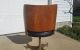 Mid Century Modern B.  Brody Seating Co.  Wood Swivel Chair - Vintage Mid-Century Modernism photo 3