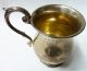 Vintage Solid Silver Tankard Christening Cup Hallmarked 1922 Birmingham - 81g Cups & Goblets photo 1