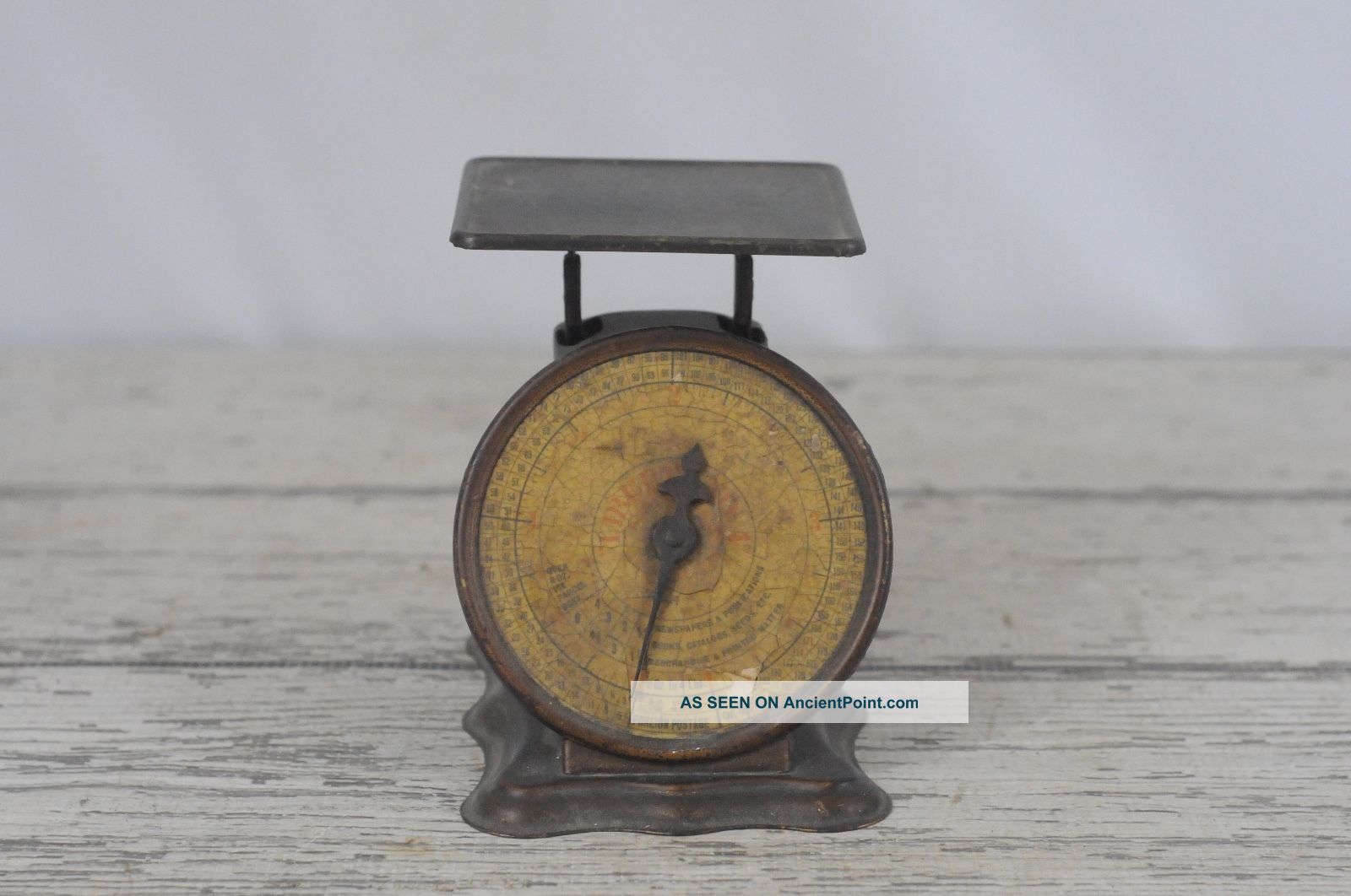 Vintage Triner Postal Scale Model Liberty 4 Postal Scale 1oz - 4lbs Early 1900s Scales photo