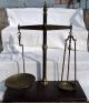 Vtg 1800s Antique C.  W.  Brecknell Brass Scale Of Justice Apothecary Balance Trade Scales photo 10