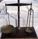 Vtg 1800s Antique C.  W.  Brecknell Brass Scale Of Justice Apothecary Balance Trade Scales photo 1