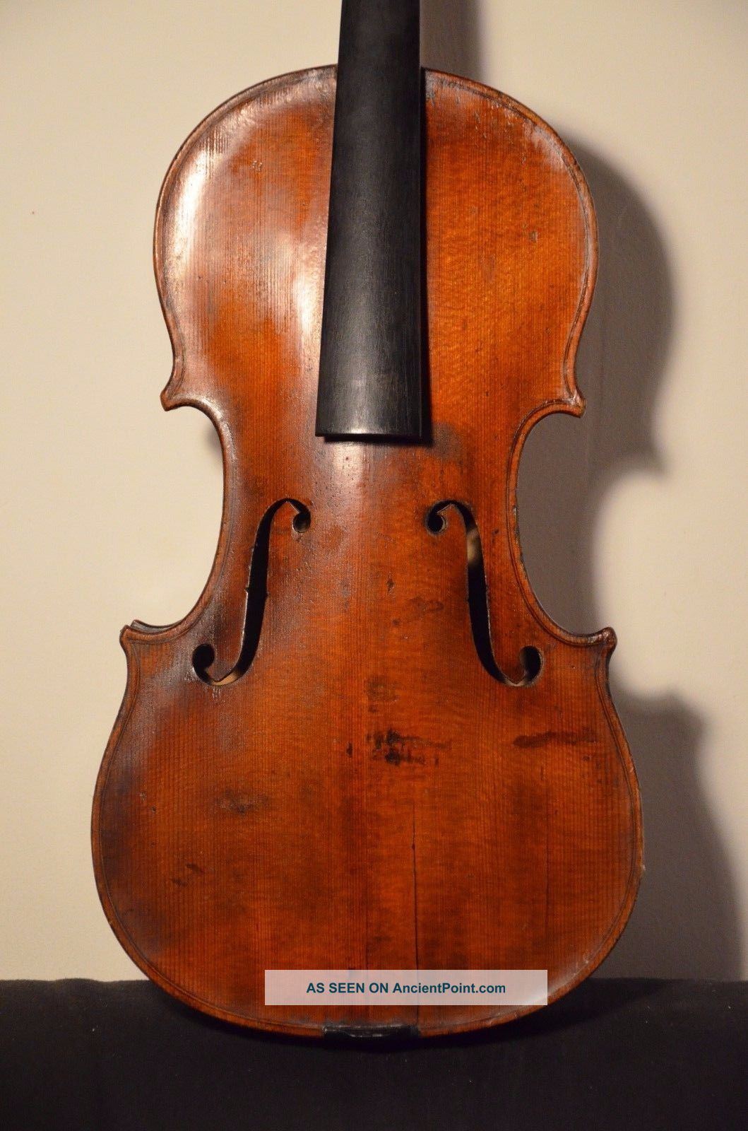 Interesting Old Violin From France? Belgium? String photo