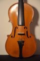 Old French Violin  L.  H.  F.   With Case String photo 2