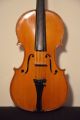 Old French Violin  A.  Deblaye  With Case And Bow String photo 2