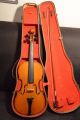 Old French Violin  A.  Deblaye  With Case And Bow String photo 8