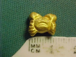 Sassanian Solid Gold Amulet Circa 224 - 642 Ad.  (crab) photo
