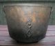Antique Cast Iron 7 Bean Pot - Kettle - Cauldron W/ Fire Clip,  Gatemark Hearth Ware photo 2