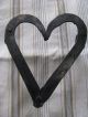 Antique Early 19th C Heart Shaped Footed Trivet American Folk Art Trivets photo 1