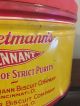 Rare 1920s Vtg Strietmann ' S Pennant Cheese Snax Wafers Tin Litho Advertising Can Other Mercantile Antiques photo 6