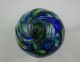 Blue & Green Spiraled 6 