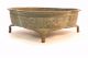 Antique Chinese Cast Bronze Footed Vessel 21.  0cm X 16.  5cm X 7.  4cm No Res Vases photo 2