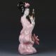 Chinese The Color Porcelain Handwork Carved Gril Statues Figurines & Statues photo 7