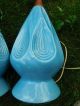 Gorgeous Turquoise Mid - Century Table Lamps Mid-Century Modernism photo 1