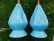 Gorgeous Turquoise Mid - Century Table Lamps Mid-Century Modernism photo 5