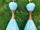 Gorgeous Turquoise Mid - Century Table Lamps Mid-Century Modernism photo 6