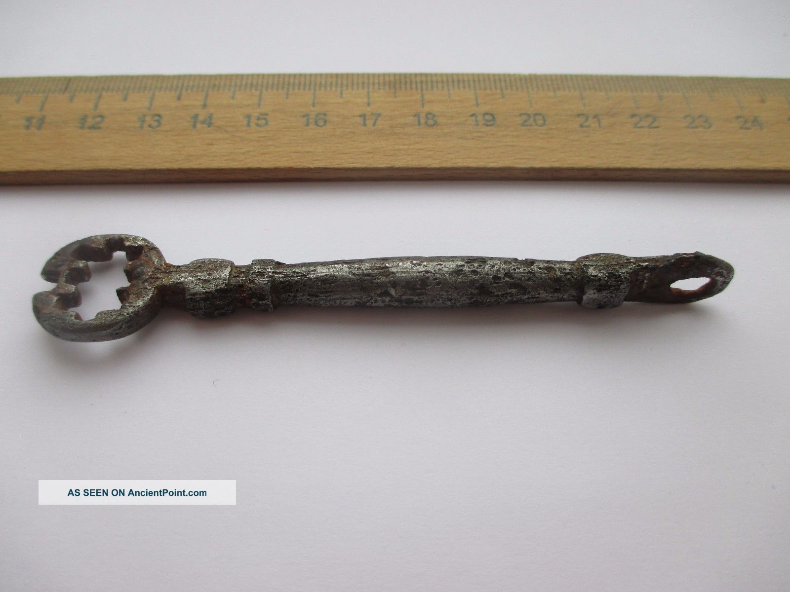 Great Viking Iron Key For Padlock,  8 - 10 Ad Viking photo